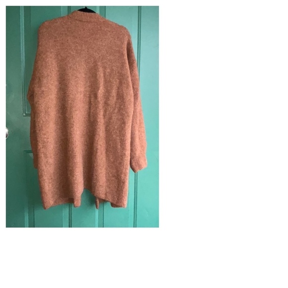 H&M small wool alpaca blend long cardigan - Picture 6 of 11
